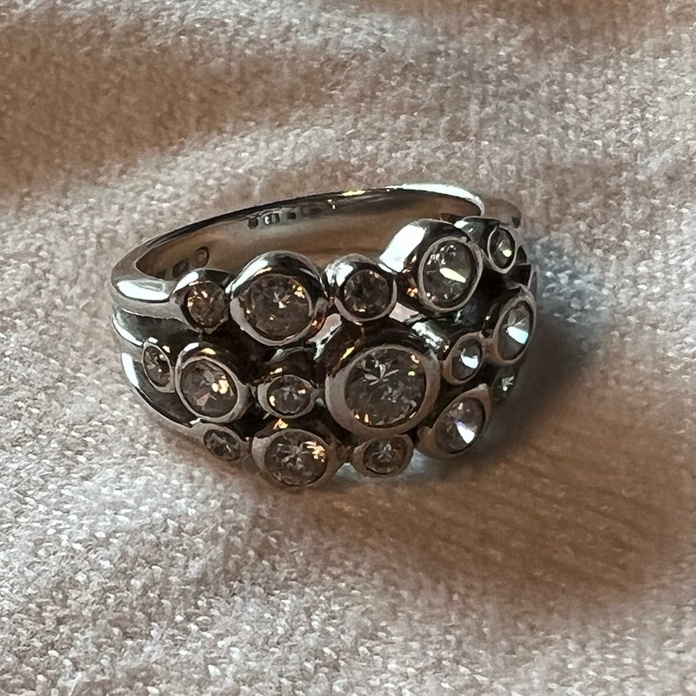 Nordstrom Silver Cluster Ring